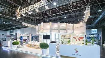 synergy custom exhibition stand